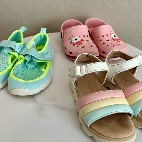 Toddler shoes(Water shoes+Sandals+Slippers) - Size-7 - Picture 4 of 12